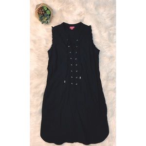 Black tunic dress